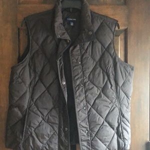 Lands End Down Vest Large Petite